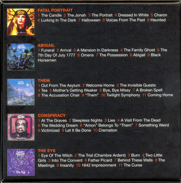 King Diamond – The Complete Roadrunner Collection 1986-1990 5CD Boxset