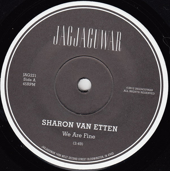 Sharon Van Etten - We Are Fine 7" Vinyl Single (Used)