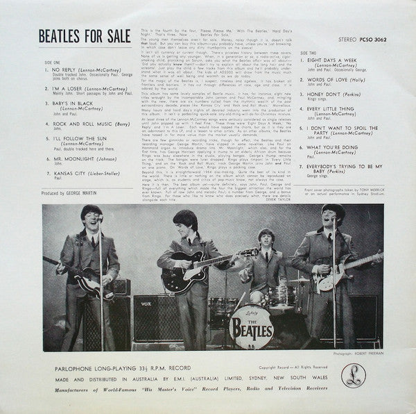 Beatles – Beatles For Sale Vinyl LP (Used)