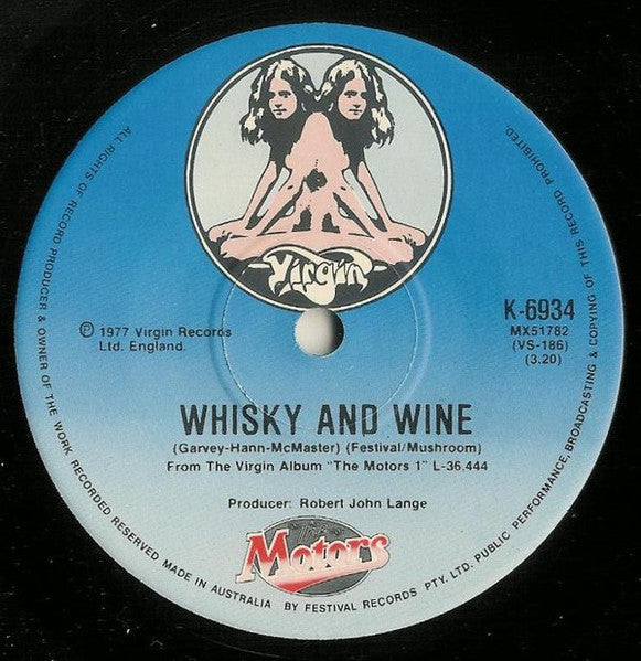 Motors - Dancing The Night Away 7" Vinyl Single (Used)