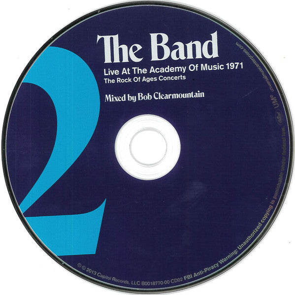 Band - Live At The Academy Of Music 1971 (The Rock Of Ages Concerts) Box Set 4CD + DVD
