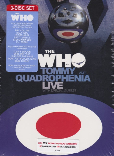 Who - Tommy & Quadrophenia Live With Special Guests 3DVD