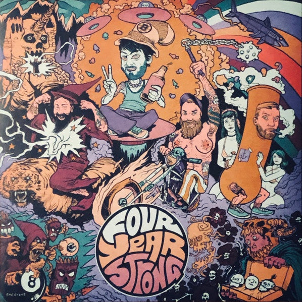 Four Year Strong – Four Year Strong (Tri-Colour) Vinyl LP (Used)