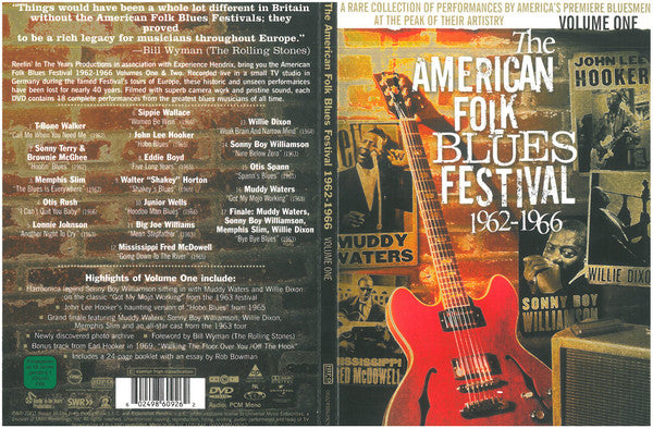 Various Artists – The American Folk Blues Festival 1962-1966 (Volume One) DVD