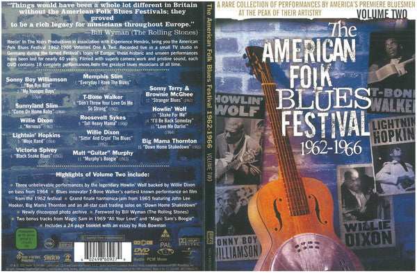 Various Artists – The American Folk Blues Festival 1962-1966 (Volume Two) DVD