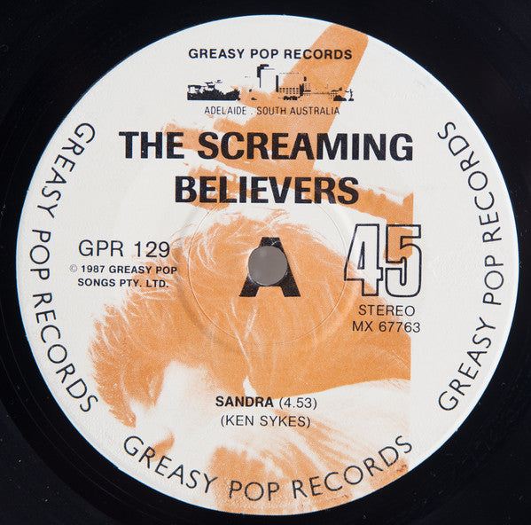 Screaming Belivers - Sandra 7" Vinyl Single (Used)