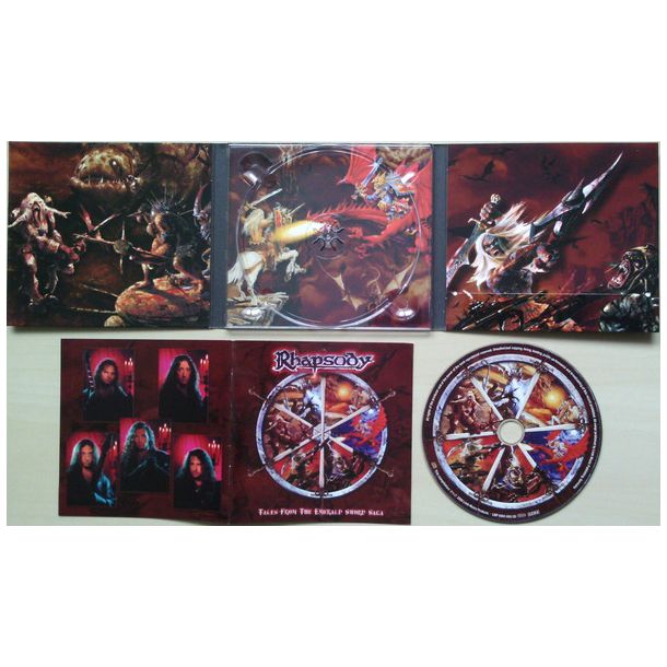 Rhapsody- Tales From The Emerald Sword Saga CD Boxset