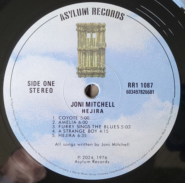 Joni Mitchell - The Asylum Albums (1976-1980) Limited Edition Box Set Vinyl 6LP (Used)