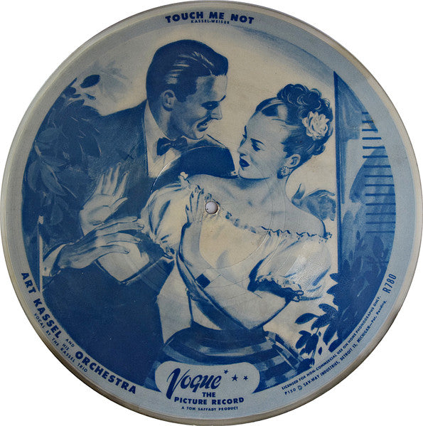 Art Kassel & His Orchestra - Let's Get Married / Touch Me Not 10" Picture Disc (1947) Vinyl LP (Used)