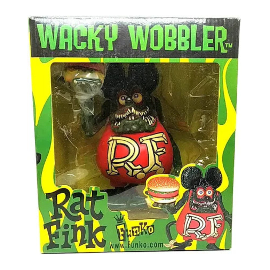 Rat Fink - Hamburger & Rose 20cm Figure