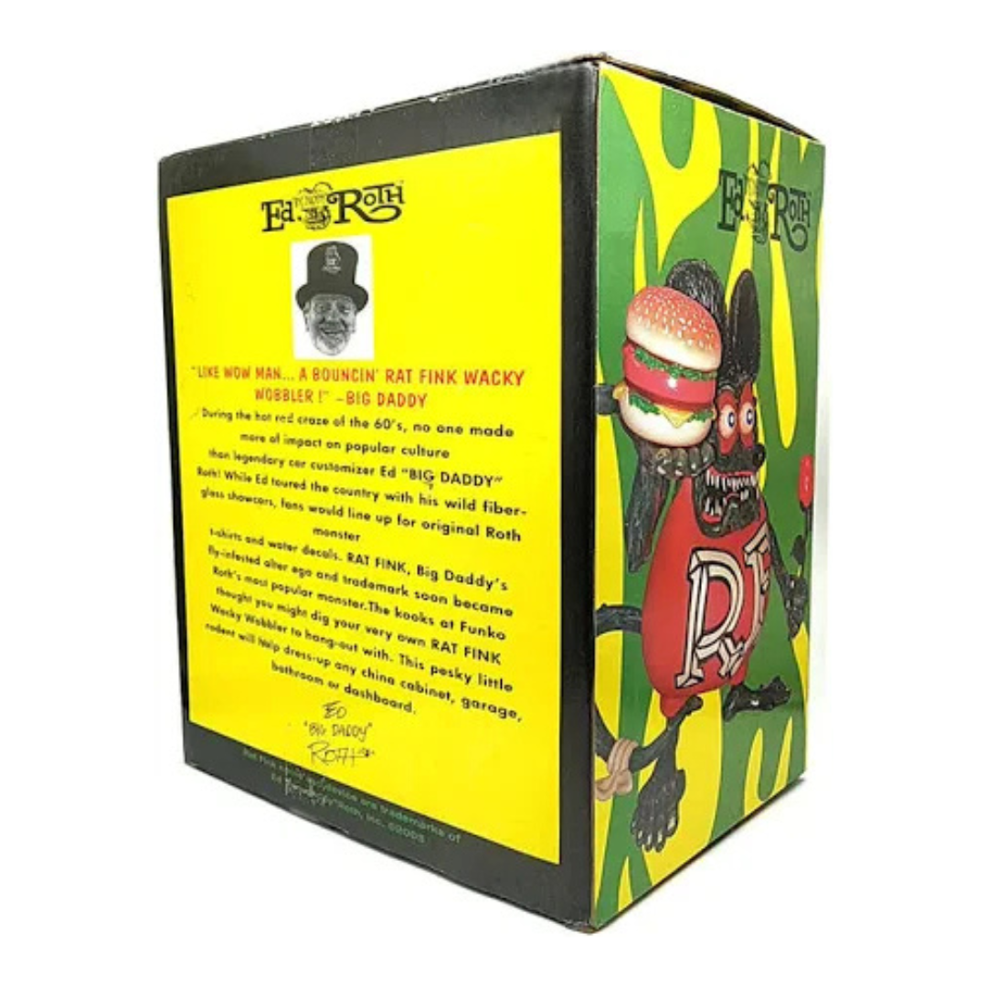Rat Fink - Hamburger & Rose 20cm Figure