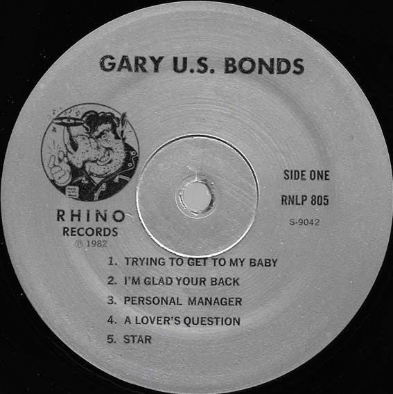 Gary U.S. Bonds - Certified Soul Vinyl LP (Used)