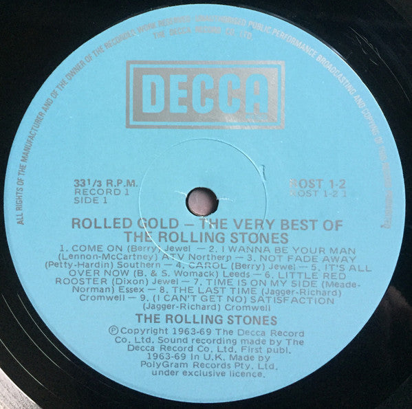 Rolling Stones - Rolled Gold (The Very Best Of The Rolling Stones) Vinyl 2LP