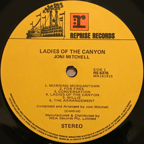 Joni Mitchell - Ladies Of The Canyon Reissue Vinyl LP (Used)