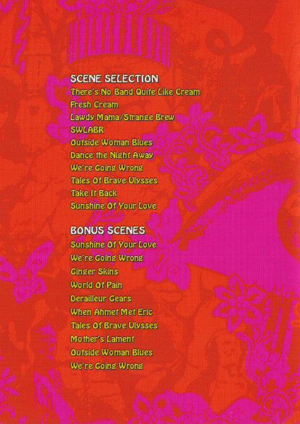 Cream – Disraeli Gears DVD