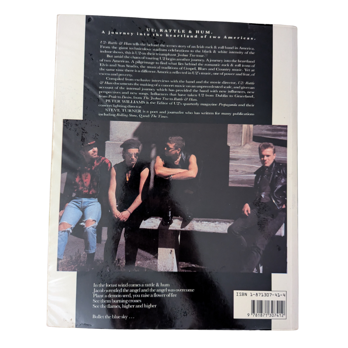 U2 - Rattle & Hum Book