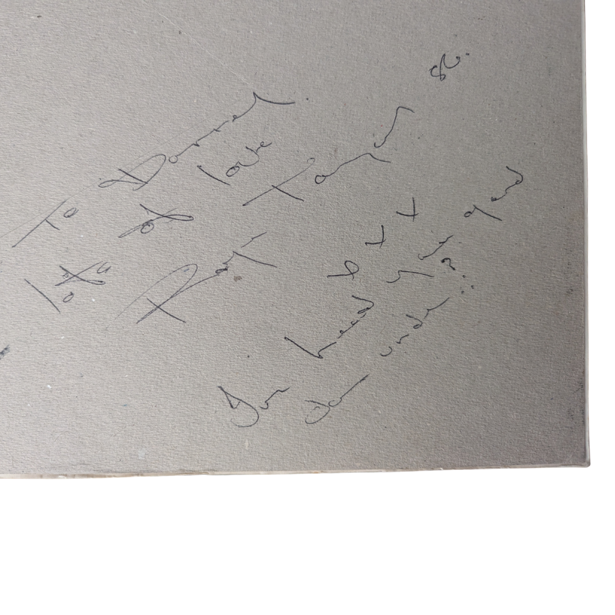 Roger Taylor - Autograph & Original Print Circa 1986
