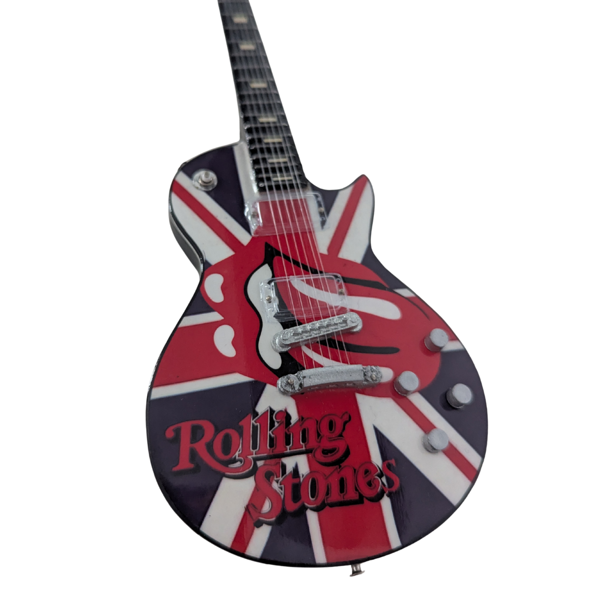 Rolling Stones - Miniature Guitar with Stand & Case