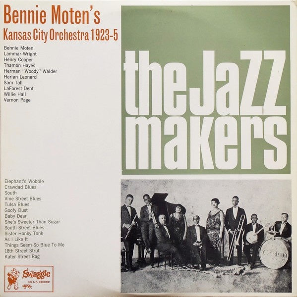 Bennie Moten's Kansas City Orchestra - Bennie Moten's Kansas City Orchestra 1923-5 Vinyl LP (Used)