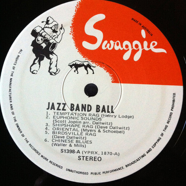 Various Artists - Jazz Band Ball Volume Two Vinyl LP (Used)