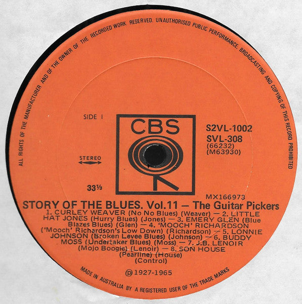 Various Artists - The Story Of The Blues Vol. 2 Vinyl 2LP (Used)