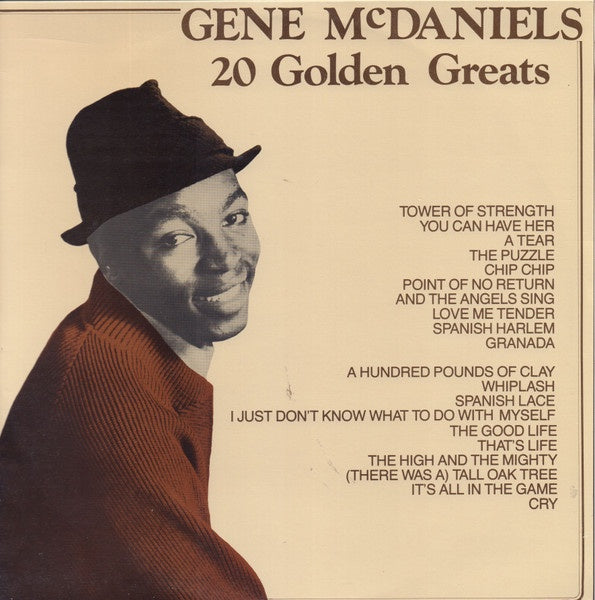 Gene McDaniels - 20 Golden Greats Vinyl LP (Used)