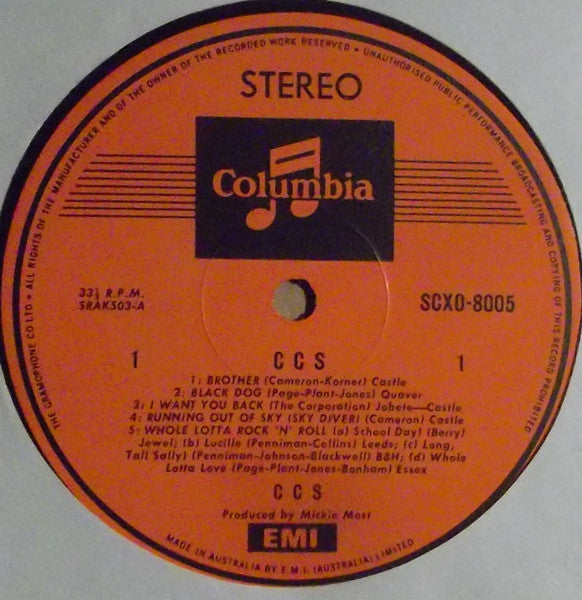 CCS - CCS Vinyl LP (Used)