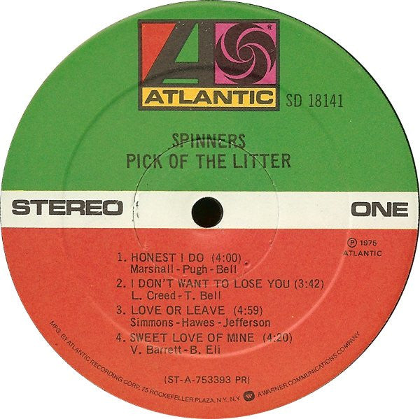 Spinners - Pick Of The Litter Vinyl LP (Used)
