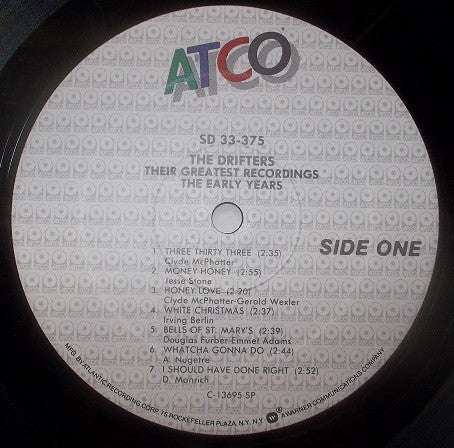 Drifters - Their Greatest Recordings, The Early Years Vinyl LP (Used)