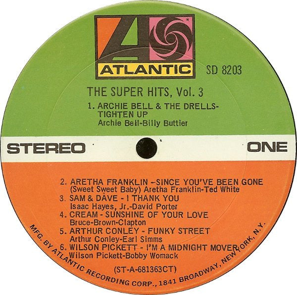 Various Artists - The Super Hits Vol. 3 Vinyl LP (Used)