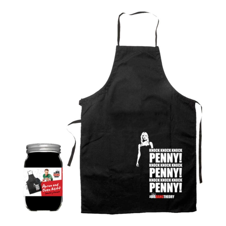 The Big Bang Theory - Knock Penny Apron & Oven Mit Set