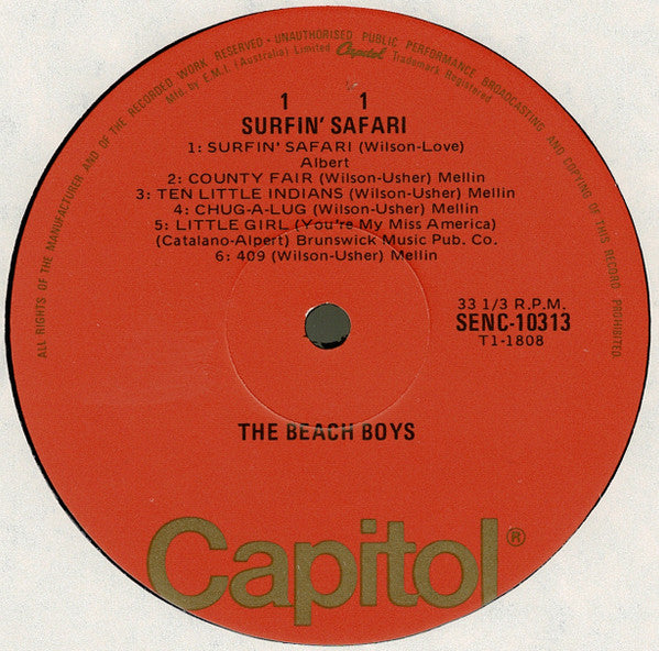 Beach Boys - Surfin' Safari / Surfin' USA Vinyl 2LP (Used)