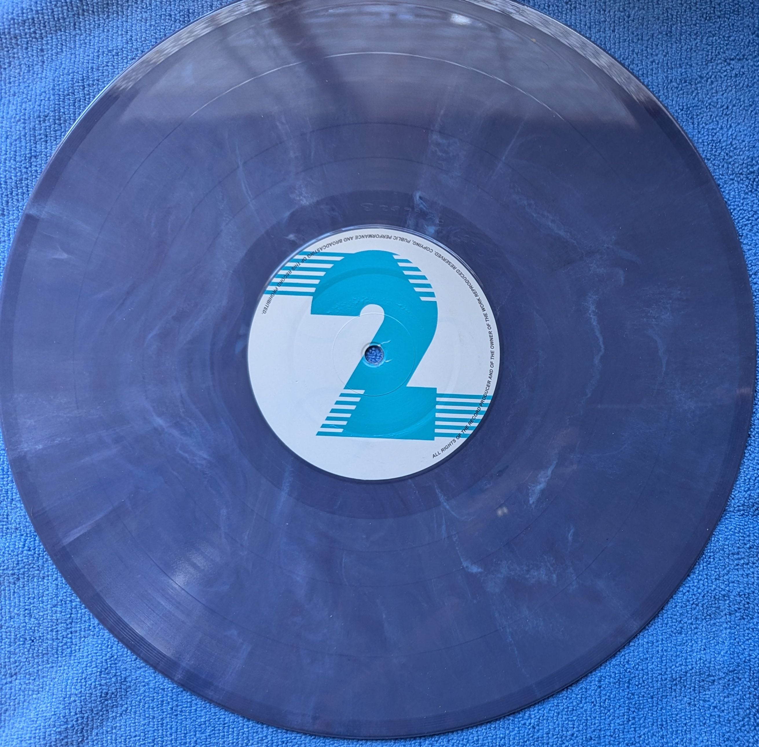 Pink Floyd - The Dark Side Of The Moon Unofficial Blue Marble Coloured Vinyl LP (Used)