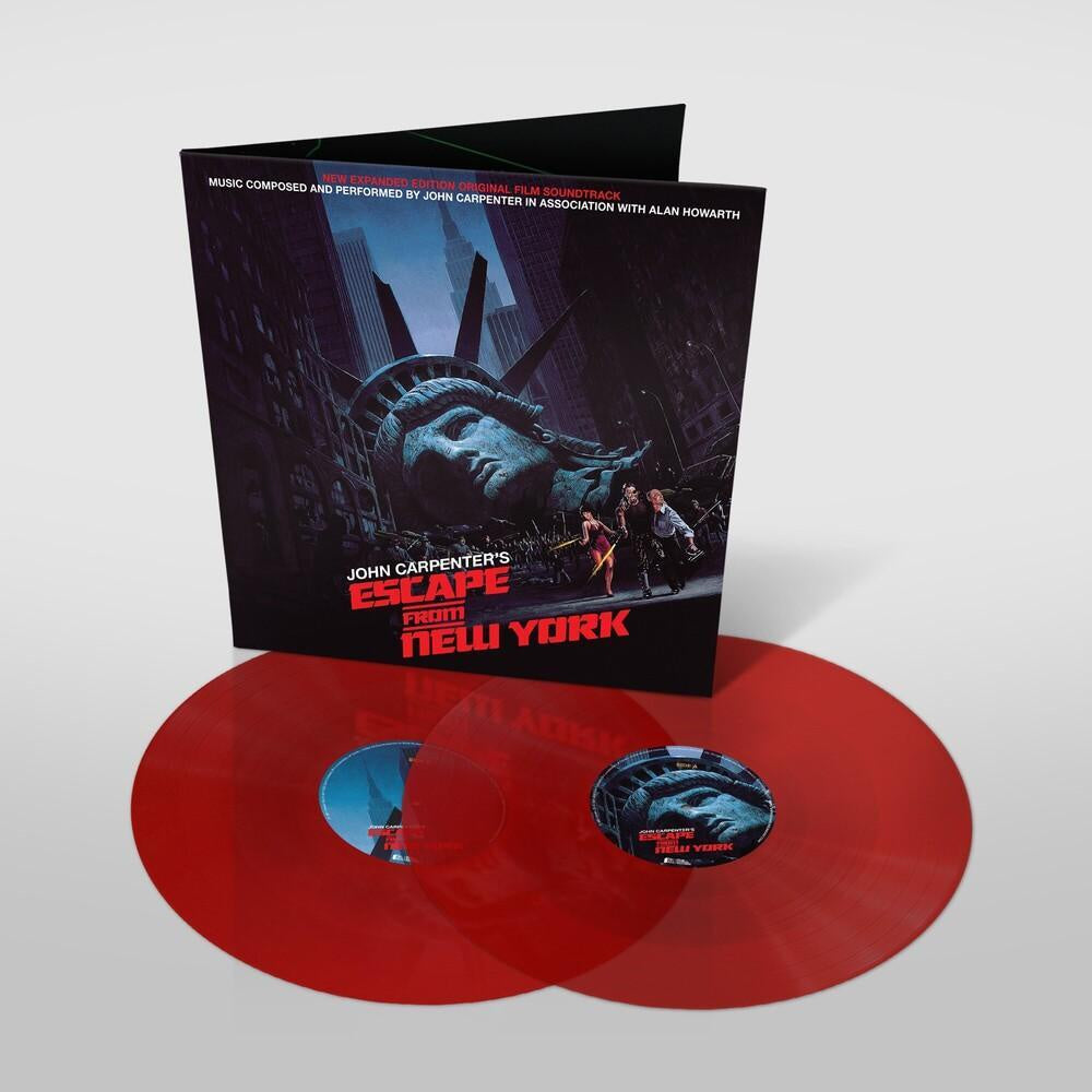 John Carpenter - Escape From New York Red Coloured Vinyl 2LP