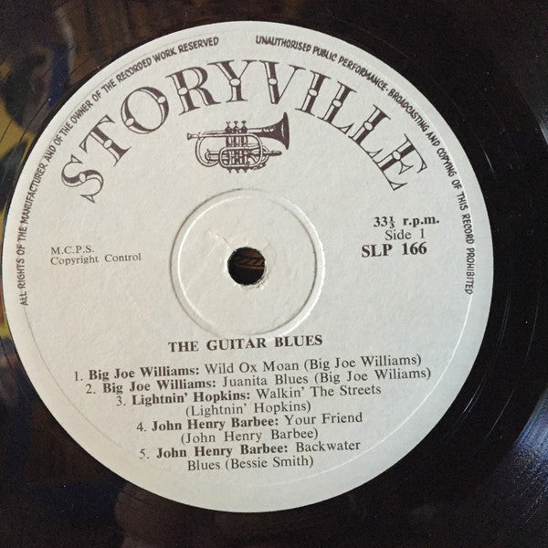 Various Artists - Guitar Blues Vinyl LP (Used)