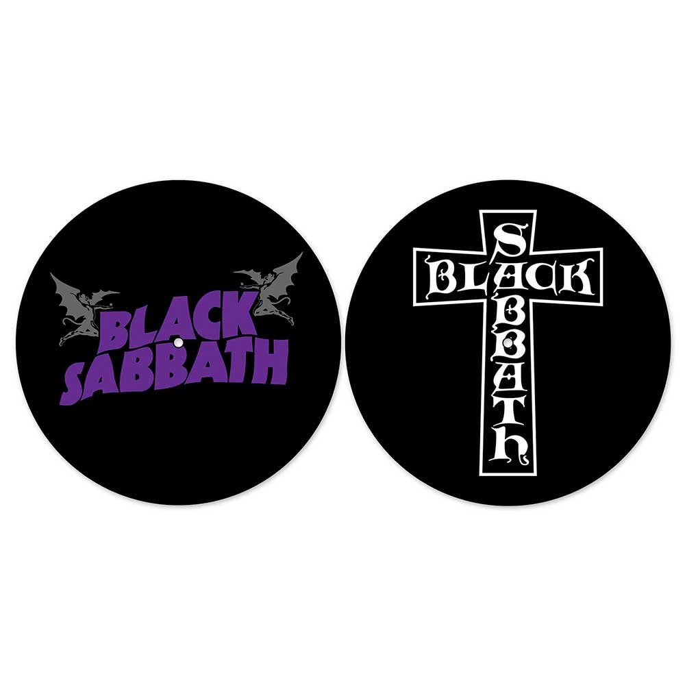 Black Sabbath - Purple Logo Slipmat pack