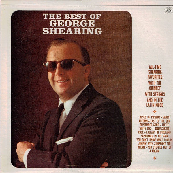 George Shearing - The Best Of George Shearing Vinyl LP (Used)