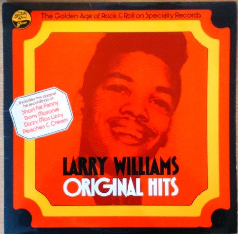 Larry Williams - Original Hits Vinyl LP (Used)