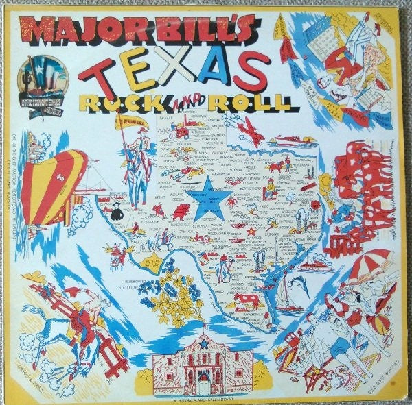 Various Artists - Major Bill's Texas Rock And Roll Vinyl LP (Used)