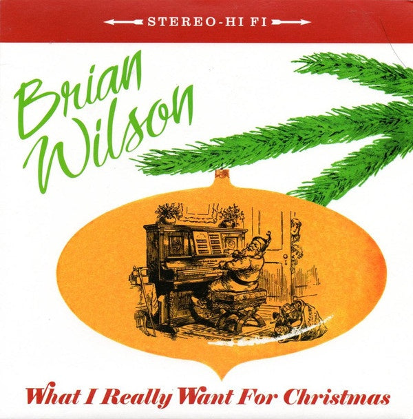Brian Wilson - What I Really Want For Christmas 7" Vinyl Single