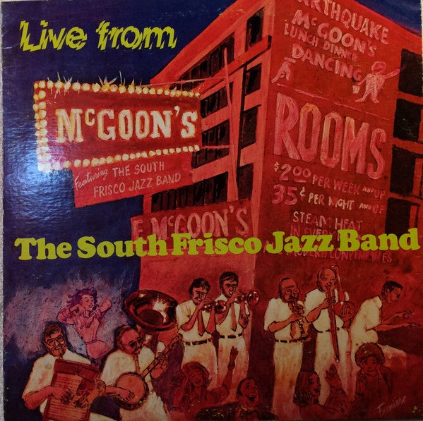 South Frisco Jazz Band - Live From McGoon's Vinyl LP (Used)