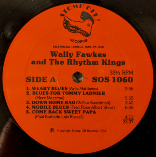 Wally Fawkes & Rhythm Kings With Ian Christie - That's The Blues, Old Man Vinyl LP (Used)