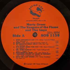 Marty Grosz - Marty Grosz And The Keepers Of The Flame (And The Imps) Vinyl LP (Used)