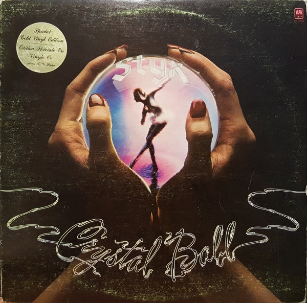 Styx - Crystal Ball Special Edition Gold Coloured Vinyl LP (Used)