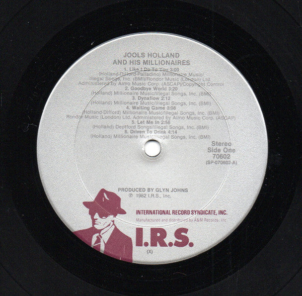 Jools Holland & His Millionaires - Jools Holland And His Millionaires Vinyl LP (Used)
