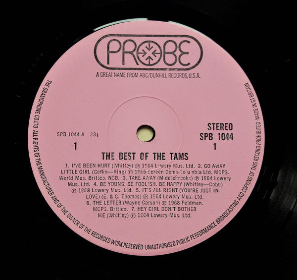 Tams - The Best Of The Tams Vinyl LP (Used)