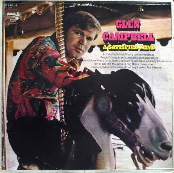 Glen Campbell - A Satisfied Mind Vinyl LP (Used)