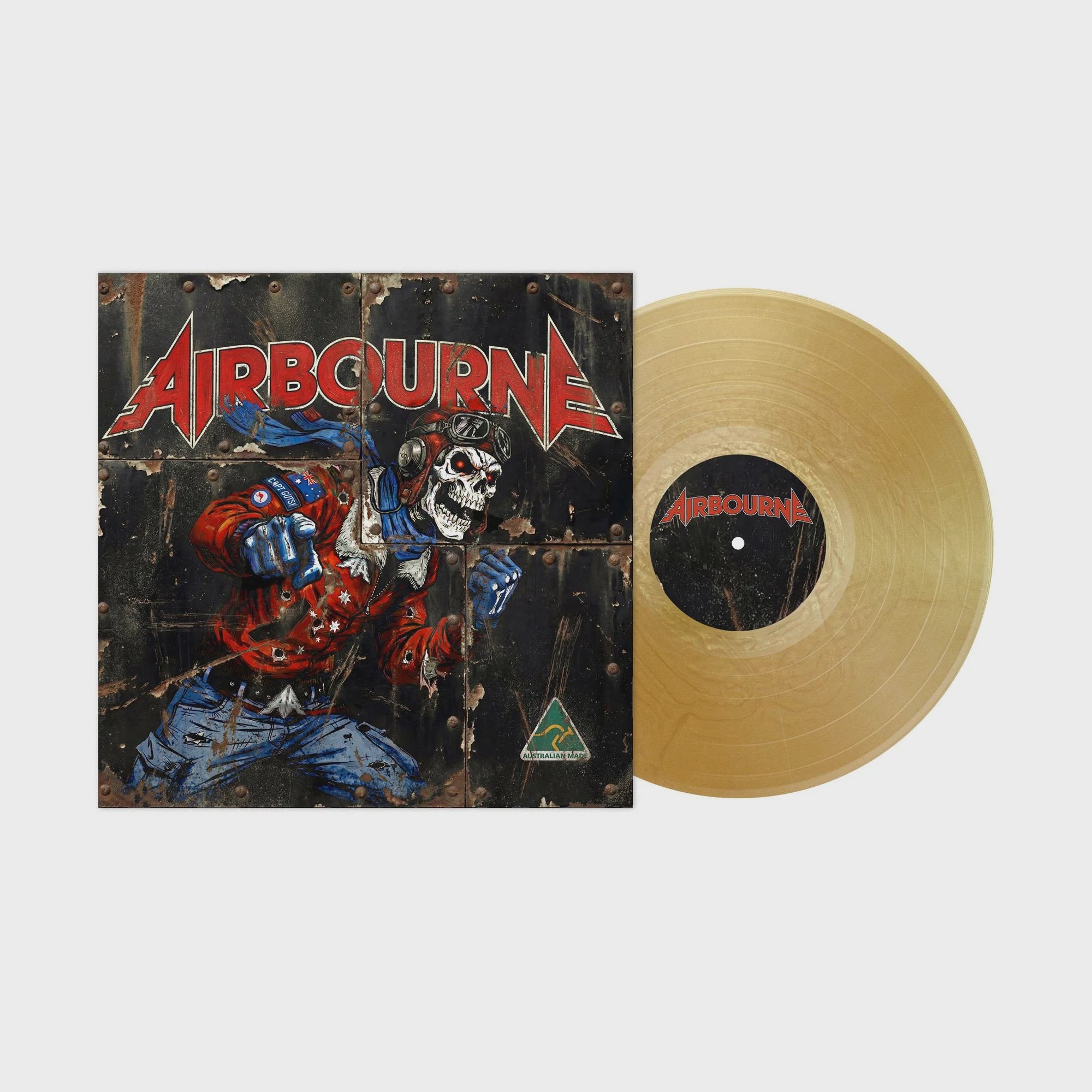 Airbourne - Airbourne Limited Edition Gold Nugget Coloured Vinyl LP