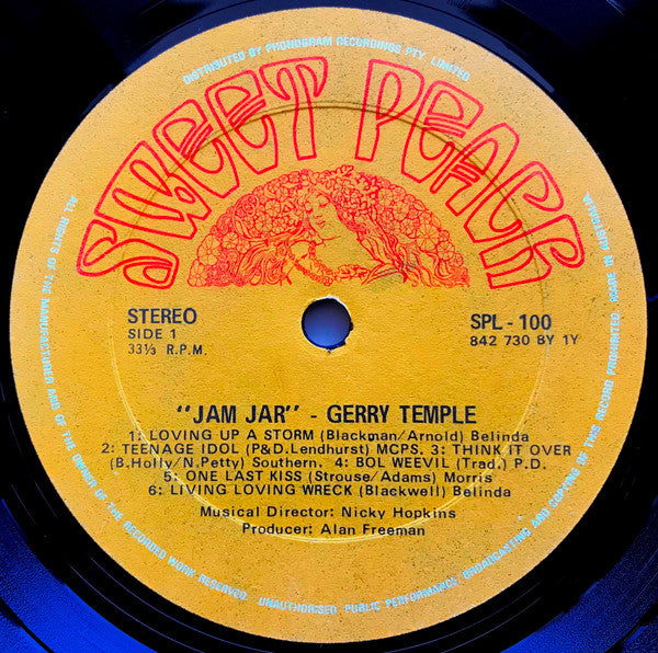 Gerry Temple - Jam Jar Vinyl LP (Used)