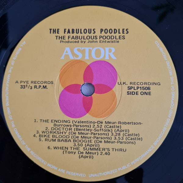 Fabulous Poodles - Fabulous Poodles Vinyl LP (Used)